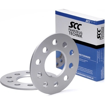 Rozšiřovací podložky SCC 05 mm – 5×100 / 5×112, 57,1 – šedý elox (10205E) s TÜV - 2ks | Zboží Auto