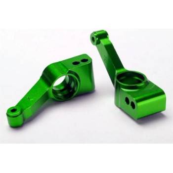 Traxxas задни алуминиеви носачи зелени (2)