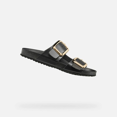 Черни дамски чехли Geox Brionia R Geox | Cheren | ЖЕНИ | 36