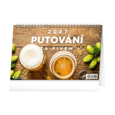 NOTIQUE Stolní Putování za pivem 23,1 x 14,5 cm 2027