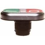 Lovato Electric Button drive double green/red /O-I/ with self-back backlight LPCBL7123