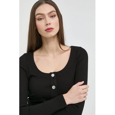 GUESS Блуза Guess в черно с изчистен дизайн (W2YP10.K8RT2)