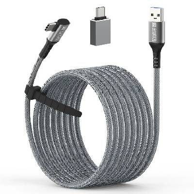 AMVR PCVR LINK kabel pro Meta Quest 3, 2 a Pico4 - 6m verze USB3.0
