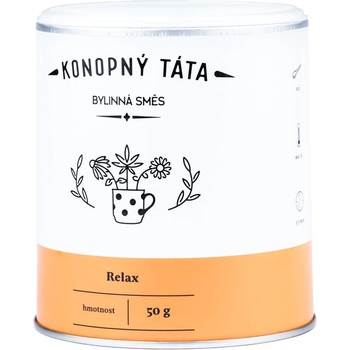 Konopný Táta Konopný čaj Relax 50 g