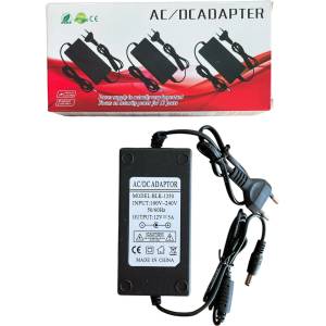 Foxgood Захранващ адаптер 12V 5A за видеонаблюдение BLK-1250 (1806-5a)