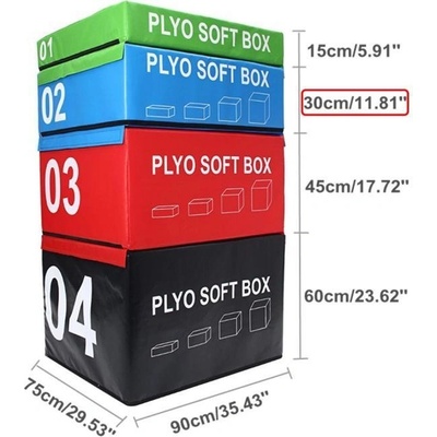 SEDCO SOFT PLYOBOX 90x75x45 cm