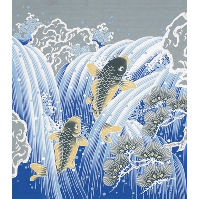 Japonský šátek Furoshiki Umi Moře