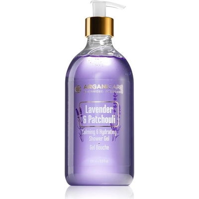 Arganicare Lavender & Patchouli upokojujúci sprchový gél 500 ml