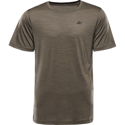 ALPINE PRO Мъжка бързосъхнеща тениска с cool dry ALPINE PRO BASIK stone gray ALPINE PRO | Kafyav Bezhov | МЪЖЕ | L