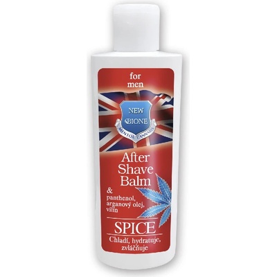 Bione Cosmetics Men Spice Mentol + Cannabis balzam po holení 150 ml
