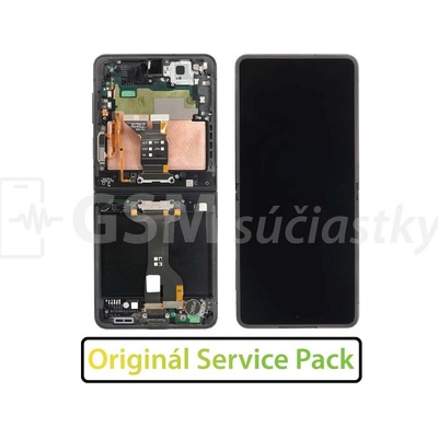 LCD Displej + Dotykové sklo + Rám Samsung Galaxy Z Flip 7