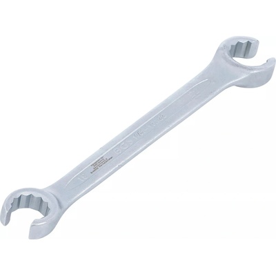 BGS technic Otevřený dvoustranný očkový klíč 19 x 22 mm na brzdová potrubí BGS 1761-19x22