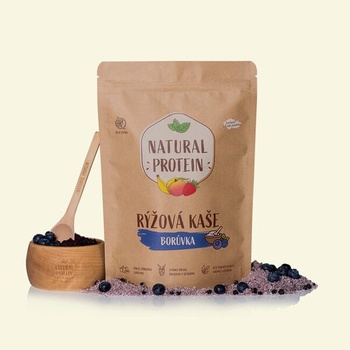 NaturalProtein proteínová ryžová kaša 480 g