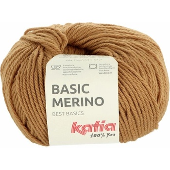 Katia Basic Merino 35 hnedá