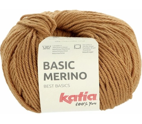 Katia Basic Merino 35 hnedá
