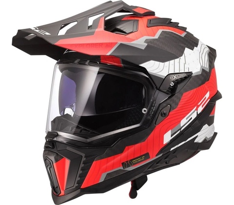 LS2 MX701 Explorer Carbon TRICK