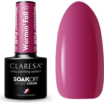Claresa Gél lak Warmin´Fall 6 5 ml