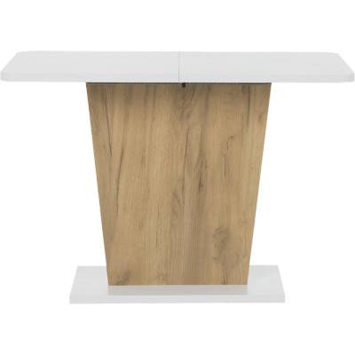 Carmen Разтегателна трапезна маса calypso t - дъб вотан / бял (3530947)