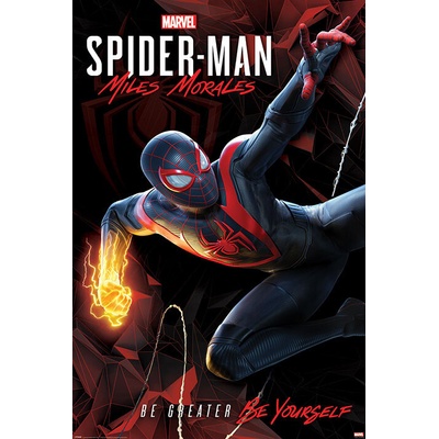 Plakát, Obraz - Spider-Man - Miles Morales, 61 × 91.5 cm