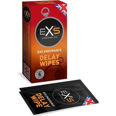 EXS Delay Wipes 6 ks
