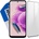 ofisitebg Удароустойчив стъклен full протектор за Xiaomi Redmi Note 12S