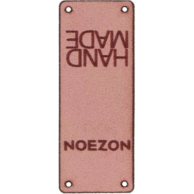 Kožený štítok Hand Made NOEZON staroružový