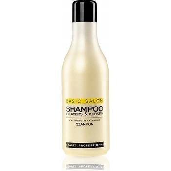 Stapiz Basic Salon Flowers & Keratin Shampoo Šampón na kvety a keratín 1000 ml