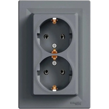 Schneider Electric ДВОЕН КОНТАКТ СТОМАНА schneider asfora (3606480730801)