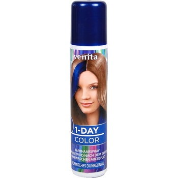 Venita 1-DAY farebný SPREJ NA vlasy modrý 50 ml