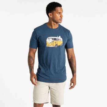 Dare2b Pánské balvlněné triko Movement Tee III DMT780 moonlight denim