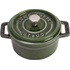 Staub Cocotte Mini hrnec kulatý 10 cm 0,25 l zelený