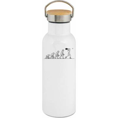 123TRIKO termoska Evoluce tenis, černý tisk 500 ml