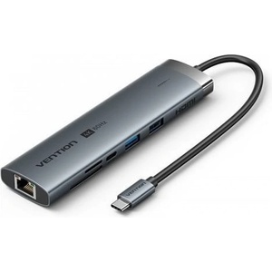 Vention TGVHB Докинг станция USB-C 9-в-1 4K 60Hz 100W (TGVHB)