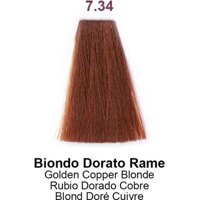 Nouvelle Hair Long barva na vlasy 7.34 zlatá měděná blond 100 ml