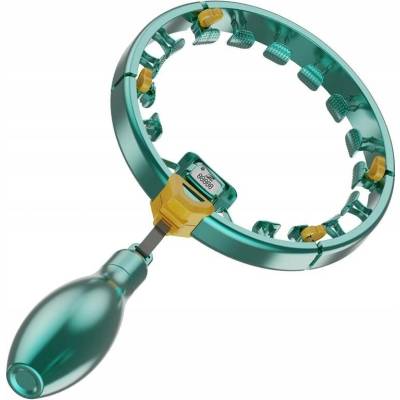 MOMIX Hula hoop s výstupky 45 cm zelené