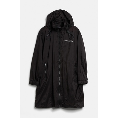 Karl Lagerfeld Packable Raincoat black