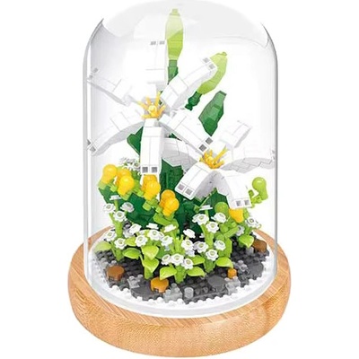 Wise Hawk Bílá lilie stavebnice