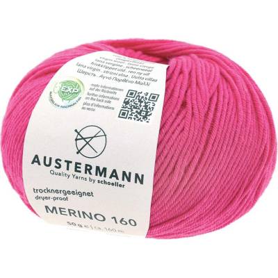 Pletací příze Austermann Merino 160 EXP Barva: 219 FUCHSIA