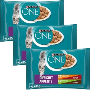 PURINA ONE Труден апетит 12 x 85 г