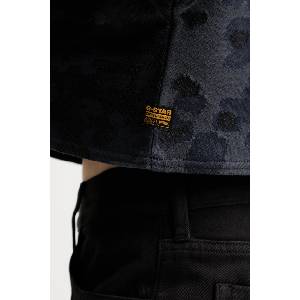 G-Star Памучен суичър Oversized cropped turtle (D27169.E150)