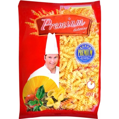 Premium těstoviny malá vřetena bezvaječné 400 g