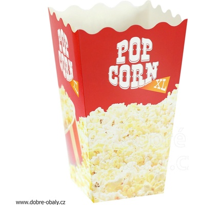 Box na POPCORN velký, 25 ks