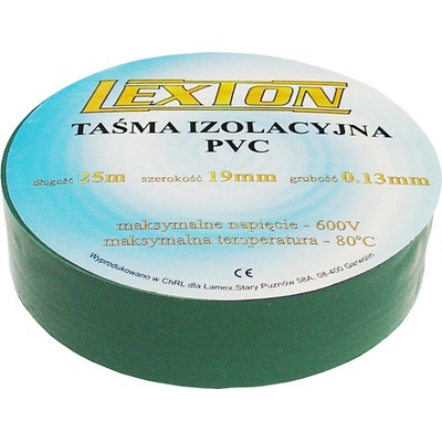 Lexton Izolačná páska 25 m zelená