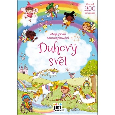 Moje první samolepkování duhový svět