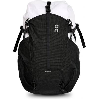 On Раница за трейл бягане On Trail Pack 20 Trail running backpack - White / Black - размер M (504-0828-0212)