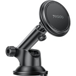 YESIDO C269 MagSafe Магнитна Стойка за Телефон за Табло и Стъкло - Черна