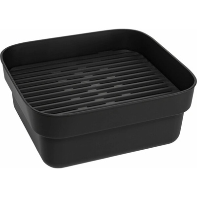 Brabantia Mísa na mytí nádobí s odkapávačem 37,4x34,4x16,1 cm - tmavá šedá