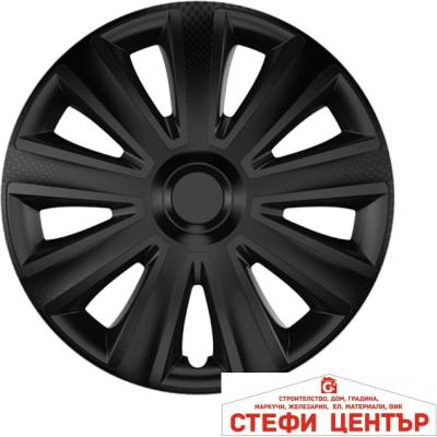 Versaco Тасове за джанти 15'' Versaco Carbon Aviator - Black (56356)