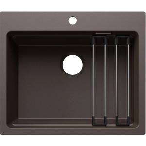 BLANCO Etagon 6 - Мивка от Silgranit, 60x51 см, с аксесоари, цвят „кафе 527752 (527752) Мивка за вграждане