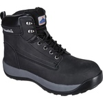 Portwest steelite constructo nubuck s3 hro fw32 / Предпазни ботуши до глезена s3 hro - черни 44 (fw32bkr44)